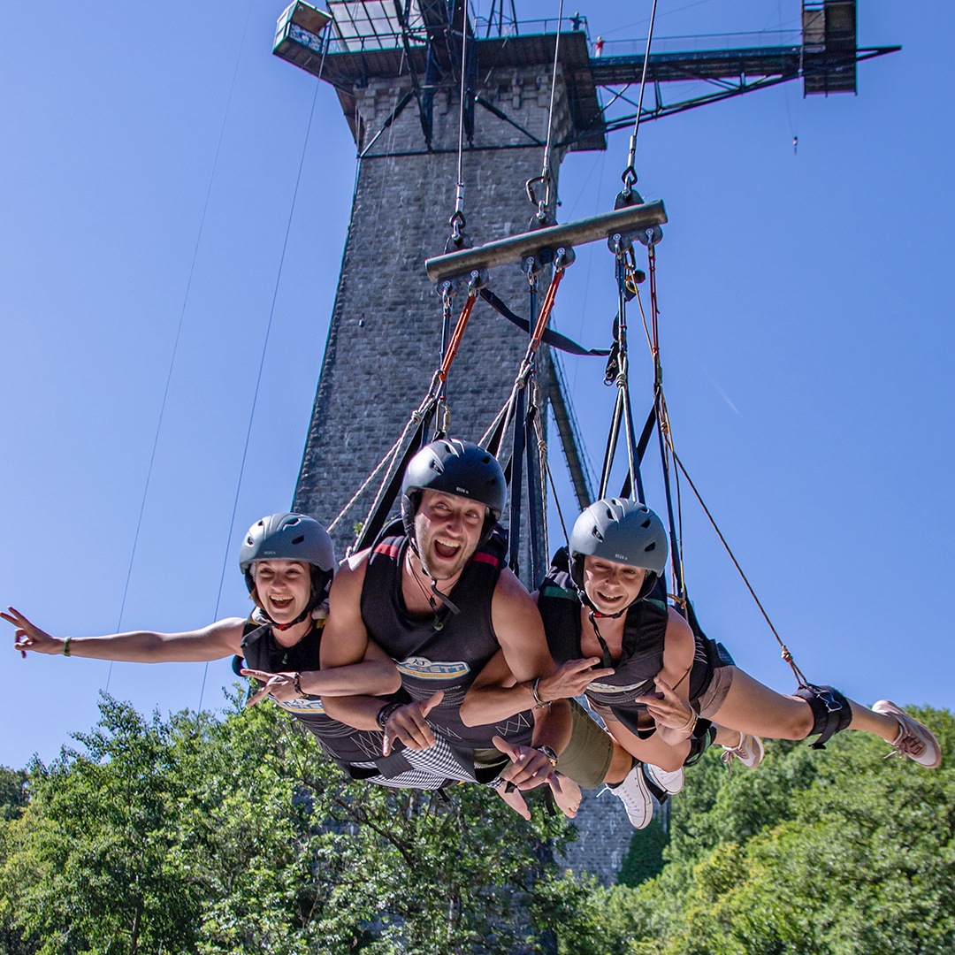 Réouverture de la balançoire géante